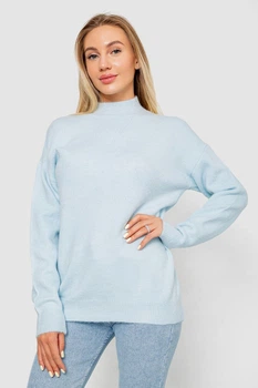 Светр AGER L-XL Світло-блакитний 244R0390