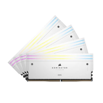 Corsair Dominator Titanium RGB White 4x16GB DDR5 6400MHz (CMP64GX5M4B6400C32W)