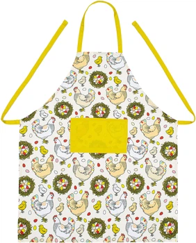 Фартук Home Line 68х80 см Курочки Желтый (182811 Hl)