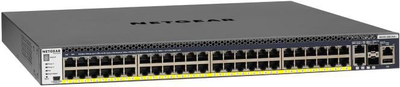 Комутатор Netgear M4300-52G-PoE+ 550W PSU Managed L2/L3/L4 (GSM4352PA-100NES)