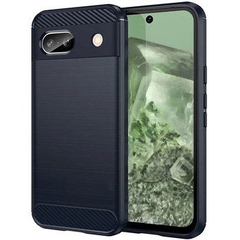 Чехол-накладка Polished Carbon для Google Pixel 8A blue
