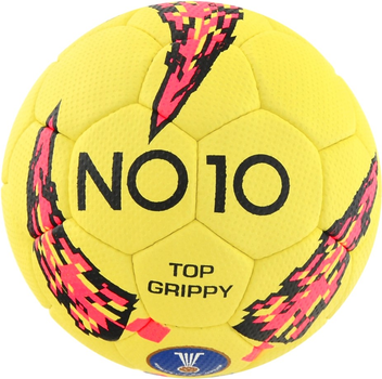 М'яч гандбольний NO10 Top Grippy Yellow (5902860630210)