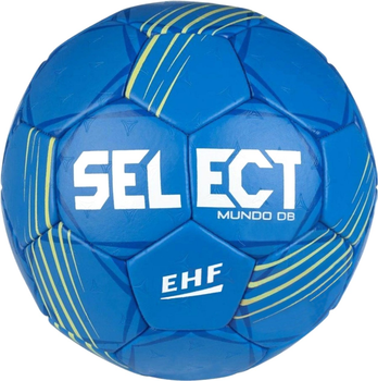 М'яч гандбольний Select 12886 Mundo EHF 1 Junior Blue (5703543354146)