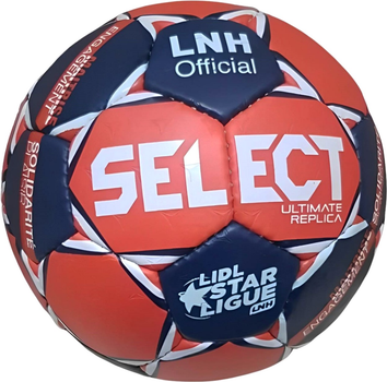 Piłka ręczna Select 18389 Ultimate Replica LNH Lidl Star Ligue Dark blue-Red (5703543248070)