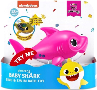 Фігурка Robotic Swimming Shark Zuru Junior рожева (4894680002791)