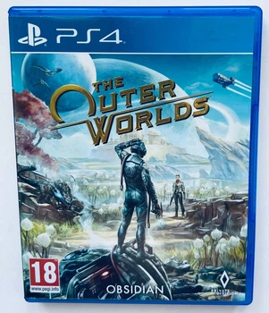 The Outer Worlds, русские субтитры - диск для Playstation 4, Б/У