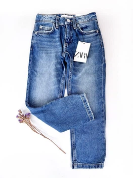 Джинсі Zara 134 см синій артикул Л1030