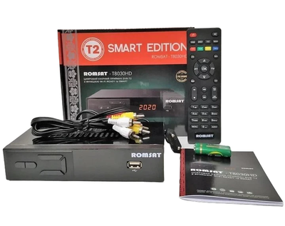 Ефірний приймач T2 RomSat T8030 HD