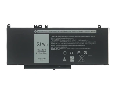 Батарея для ноутбука Dell Latitude E5250, E5450, E5550 - G5M10 (7.4V 51Wh) - Аккумулятор, АКБ