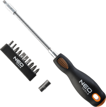 Набор отверток NEO Tools с гибким стержнем 12 шт (04-212) (5907558402261)