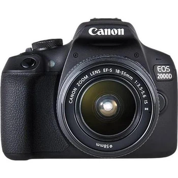 Дзеркальний фотоапарат Canon EOS 2000D kit (18-55mm) DC III (2728C007)