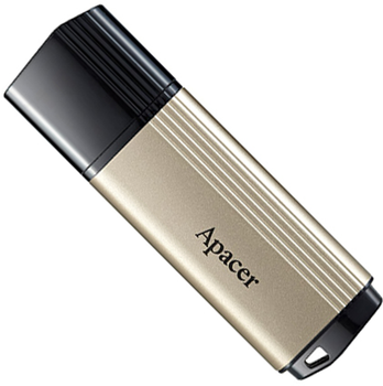 Flash Drive Apacer AH353 128GB USB 3.2 (AP128GAH353C-1) Champagne Gold (7005391)