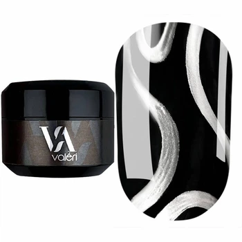 Гель-краска Valeri Silver Metal Gel 5 мл