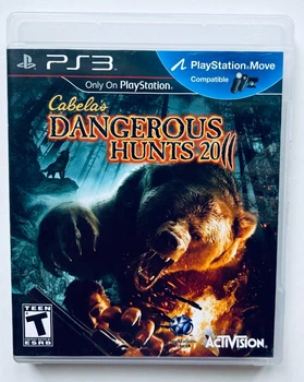 Cabela's Dangerous Hunts 2011, английская версия - диск для PlayStation 3, Б/У