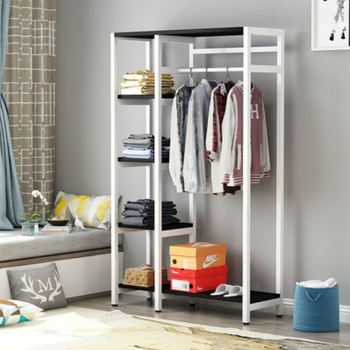 Стойка вешалка для одежды из дерева Маломир зефир-венге (СВГ-00482012)