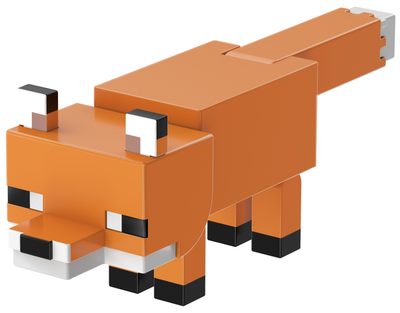 Zestaw Mattel Minecraft figurka 3.25" Fox + akcesorium (194735123216)