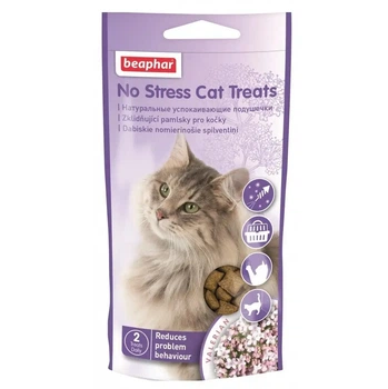 Вітаміни для котів антистрес (NO STRESS CAT TREATS) 35 г Beaphar