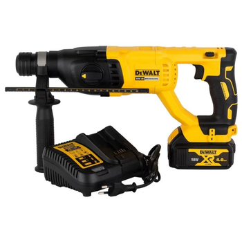 Перфоратор DeWALT бесщёточный, SDS-Plus, 18 В, 2.6 Дж, 3 реж. кейс (DCH133M1)[58552]
