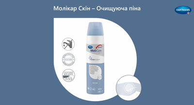 Очищуюча піна MoliCare Skin 400мл