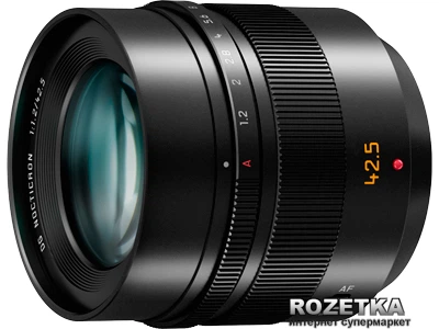 Panasonic Micro 4/3 Lens 42.5mm Black (H-NS043E)