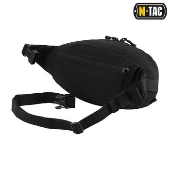 Поясна сумка тактична M-TAC Companion Bag Large Black з липучкою