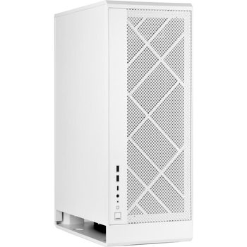 Корпус SilverStone Alta ALG1MW без БП 2xUSB 3.0 1xUSB Type-C VGA mATX пластик металл белый