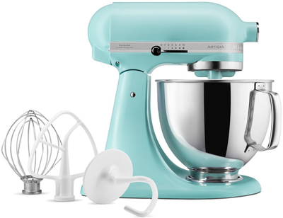 Кухонна машина KitchenAid Artisan 4,8 л 5KSM125EMI з відкидним блоком, колір Мінеральна вода