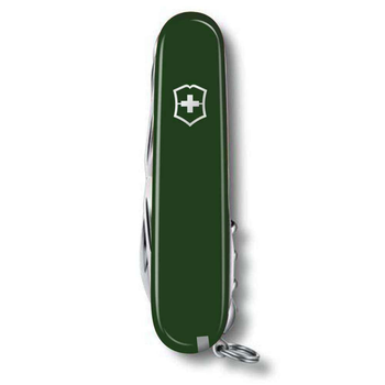 Ніж Victorinox Huntsman 91мм/15функ/зелений