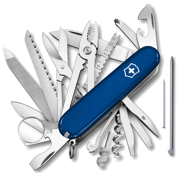 Ніж Victorinox Swisschamp 91мм/33функ/синій