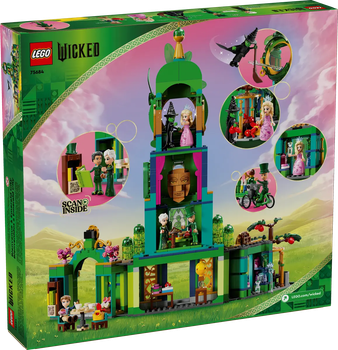 Конструктор LEGO Wicked Bright 2024 Ласкаво просимо до Смарагдового міста 945 елементів (75684)