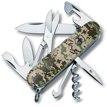 Нож Victorinox Climber Army 91мм/14функ/пиксель зеленый