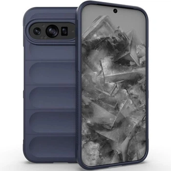 Силиконовый (TPU) чехол Deexe Terra Case для Google Pixel 9 Pro XL - Dark Blue
