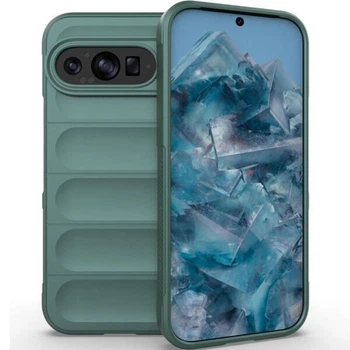 Силиконовый (TPU) чехол Deexe Terra Case для Google Pixel 9 / 9 Pro - Green