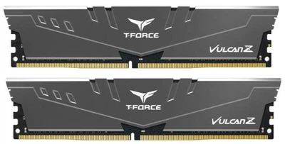 Оперативная память DDR4 32 Gb (3200 MHz) (Kit 16 Gb x 2) Team T-Force Vulcan Z Grey (TLZGD432G3200HC16FDC01)