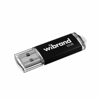 Флеш пам'ять 32GB Wibrand Cougar Black (WI2.0/CU32P1B)