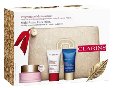 Набір косметики по догляду Clarins Multi-Active Collection 2023 Set (3666057144448)