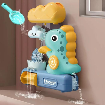 Іграшка для ванни Веселий драконоша Happy Dinosaurs 2018 Водоспад Динозаврик