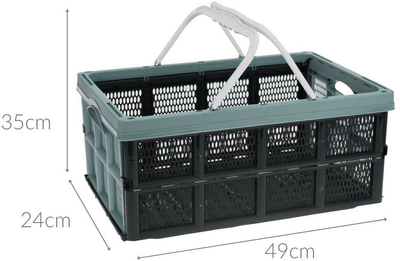 Organizer do przechowywania Storage solutions do bagażnika Zielony 35x24x49 cm (5902973422344)