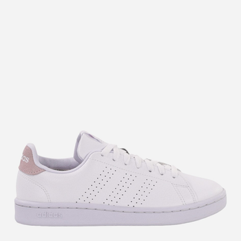 Tenisówki damskie skórzane adidas Advantage GW4847 36.5 Biały/Różowy (4064047676822)