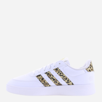 Tenisówki damskie z eko skóry adidas Breaknet 2.0 HQ4235 36 Biały/Brązowy (4066749430528)