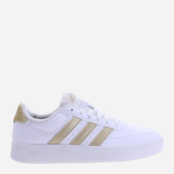 Tenisówki damskie z eko skóry adidas Breaknet 2.0 ID7116 36.5 Biały/Złoty (4066755779789)