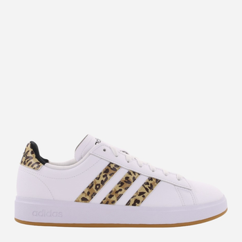 Tenisówki damskie z eko skóry adidas Grand Court 2.0 GW7124 36.5 Biały/Beżowy (4065426115611)