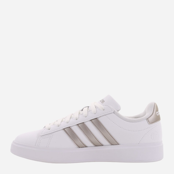 Tenisówki damskie z eko skóry adidas Grand Court 2.0 GW9215 36 Biały/Perłowy (4065426180879)