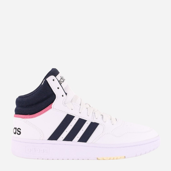 Sneakersy damskie za kostkę adidas Hoops 3.0 Mid GW5455 36.5 Białe (4064053697927)