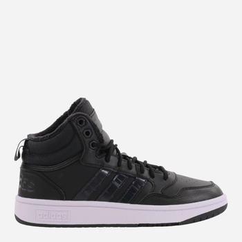 Жіночі снікери adidas Hoops 3.0 Mid WTR GW6434 38 Чорні (4065427829395)