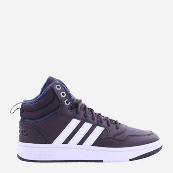 Sneakersy damskie za kostkę adidas Hoops 3.0 Mid WTR GW6703 36.5 Granatowe (4065426079753)