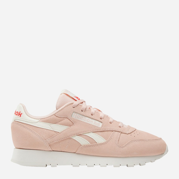 Buty sportowe damskie do kostki Reebok Classic Leather 100033451 35 Brzoskwiniowe (4066756695040)