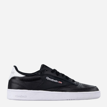 Tenisówki damskie skórzane Reebok Club C 85 Emboss BS9529 37.5 Czarne (4058028147210)