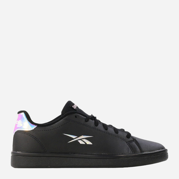 Tenisówki damskie z eko skóry Reebok Royal Comple H03300 35 Czarny/Srebrny (4064047516586)