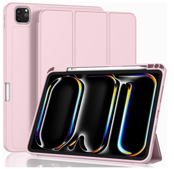 Чехол-книжка CDK для Apple iPad Pro 11" M5 2025 | Экокожа силикон Smart Case Слот Стилус (017897) (pink sand)